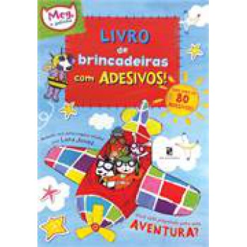 Mega A Gatinha - Livro De Brincadeiras Com Adesivos