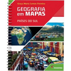 Geografia Em Mapas Paises Do Sul Ed5