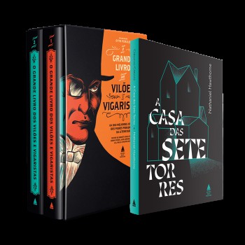 Kit Box Vilões + A Casa Das Sete Torres