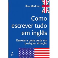 Como escrever tudo em inglês