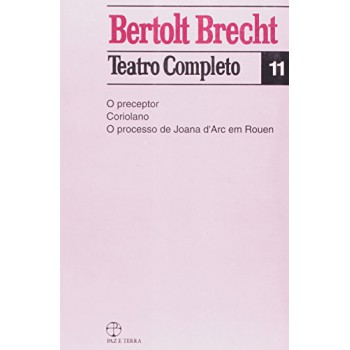 BERTOLT BRECHT: TEATRO COMPLETO 11