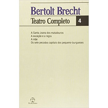 Bertolt Brecht - Teatro Completo - Vol. 04