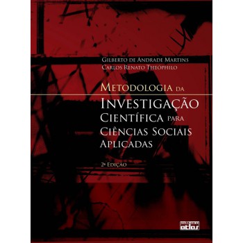 Metodologia Da Investigação Científica Para Ciências Sociais Aplicadas