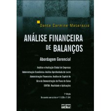 ANÁLISE FINANCEIRA DE BALANÇOS: Abordagem Gerencial