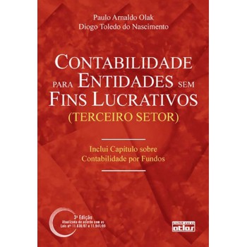 Contabilidade Para Entidades Sem Fins Lucrativos (Terceiro Setor)