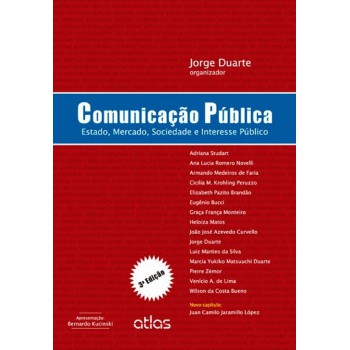 Comunicação Pública: Estado, Mercado, Sociedade E Interesse Público