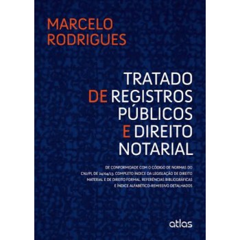 Tratado De Registros Públicos E Direito Notarial