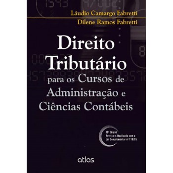 Direito tributário para os cursos de administração e ciências contábeis