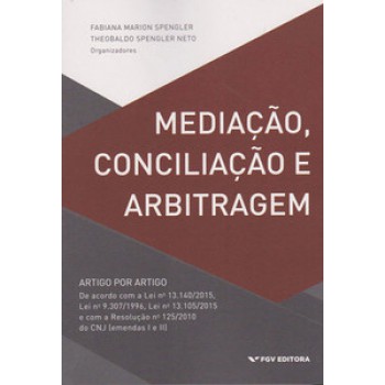 Mediação, Conciliação E Arbitragem