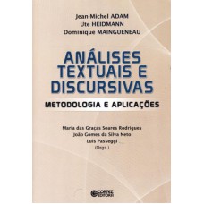 Análises Textuais E Discursivas: Metodologia E Aplicações