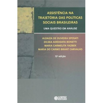 Assistência Na Trajetória Das Políticas Sociais Brasileiras: Uma Questão Em Análise