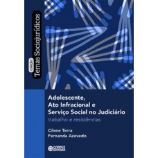 Adolescente, Ato Infracional E Serviço Social No Judiciário: Trabalho E Resistência