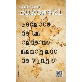 Pedaços De Um Caderno Manchado De Vinho