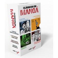 Caixa Especial Clássicos Em Mangá