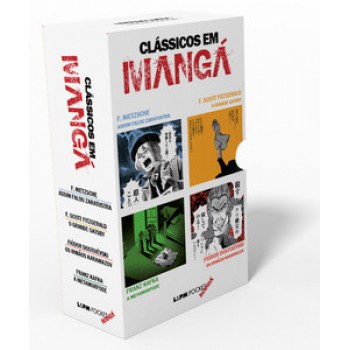 Caixa Especial Clássicos Em Mangá