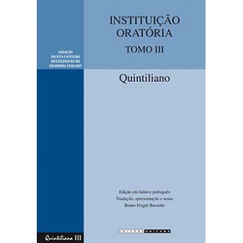 Instituição Oratória: Tomo Iii