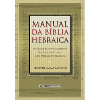 Manual Da Bíblia Hebraica - 3ª Edição