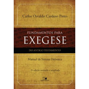 Fundamentos Para Exegese Do At - 2ª Ed.