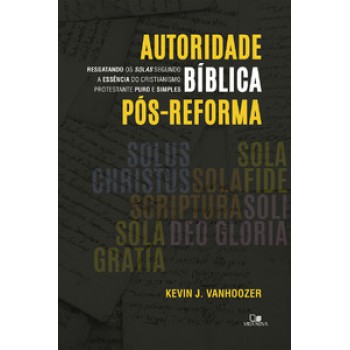 Autoridade Bíblica Pós-reforma