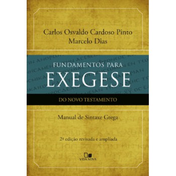 Fundamentos Para Exegese Do Nt - 2ª Ed