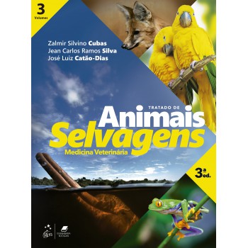 Tratado De Animais Selvagens - Medicina Veterinária - 3 Volumes