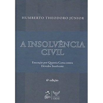 A Insolvência Civil - Execução Por Quantia Certa Contra Devedor Insolvente