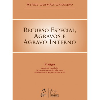 Recurso Especial, Agravos E Agravo Interno