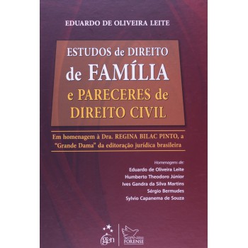 Estudos De Direito De Família E Pareceres De Direito Civil