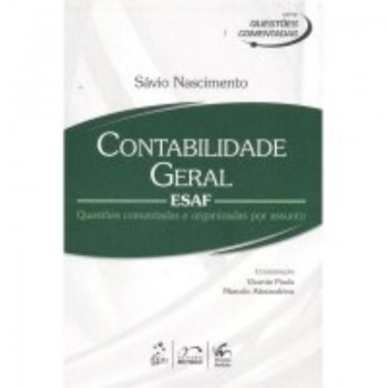 Série Questões Comentadas - Contabilidade Geral - Esaf