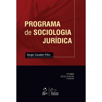 Programa de Sociologia Jurídica