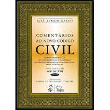 Comentários Ao Novo Código Civil - Vol. Xxii