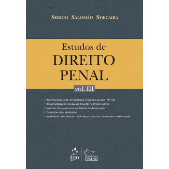 Estudos De Direito Penal - Vol. Iii