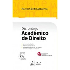 Dicionário Acadêmico De Direito