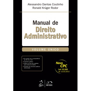 Manual de Direito Administrativo - Volume Único