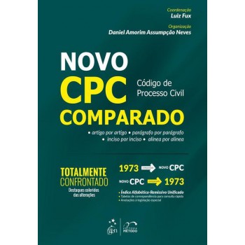 Novo CPC - Comparado - Código de Processo Civil Lei 13.105/2015