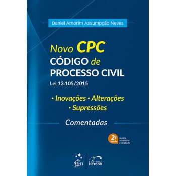 Novo CPC - Código de Processo Civil - Lei 13.105/2015