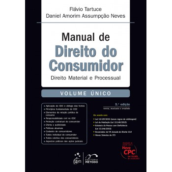 Manual De Direito Do Consumidor - Vol. único - Direito Material E Processual