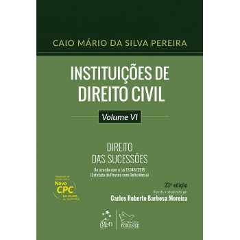 Instituições De Direito Civil - Vol. Vi - Direito Das Sucessões