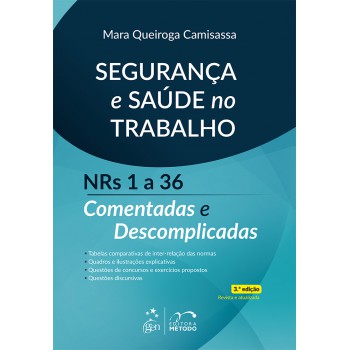 Segurança e Saúde no Trabalho - NRs 1a 36 - Comentadas e Descomplicadas