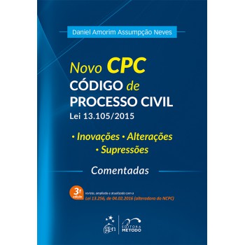 Novo Cpc - Código De Processo Civil - Lei 13.105/2015