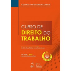 Curso de Direito do Trabalho