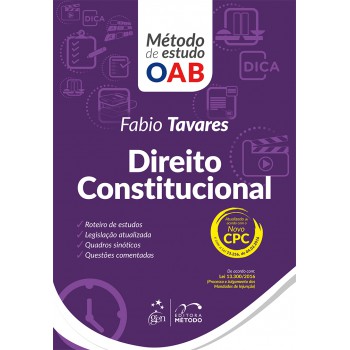 Série Método De Estudo Oab - Direito Constitucional