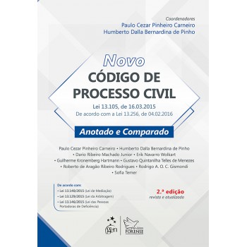 Novo Código De Processo Civil - Anotado E Comparado