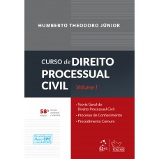 Curso De Direito Processual Civil - Vol. I