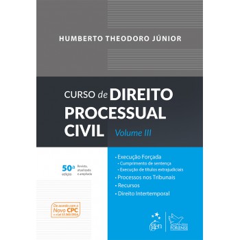 Curso De Direito Processual Civil - Vol. Iii