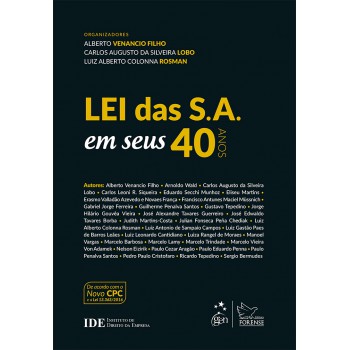 Lei Das S. A. Em Seus 40 Anos