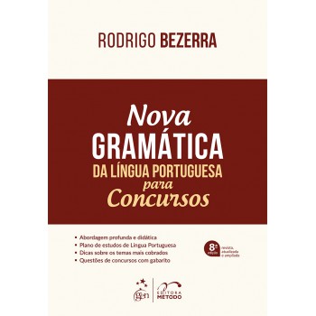 Nova Gramática Da Língua Portuguesa Para Concursos