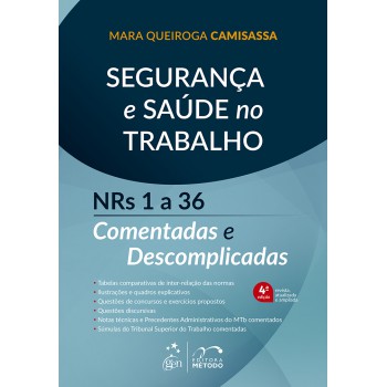 Segurança e Saúde no Trabalho - NRs 1 a 36 Comentadas e Descomplicadas