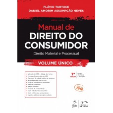 Manual De Direito Do Consumidor - Volume único