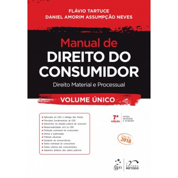 Manual De Direito Do Consumidor - Volume único